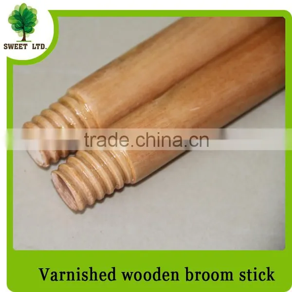 Good Quality Hot Sale Products Wooden Varnished Broom Stick for Sweeping Brooms photo-6