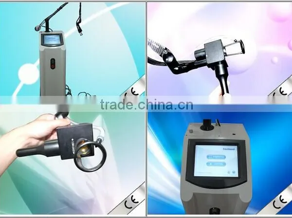 Spot Scar Pigment Removal Manufacturer Supply Professional Glass RF Tube 15W(20W) 10600nm Facial Skin Treatment Skin Rejuvenation Fractional Co2 Laser Machine photo-2