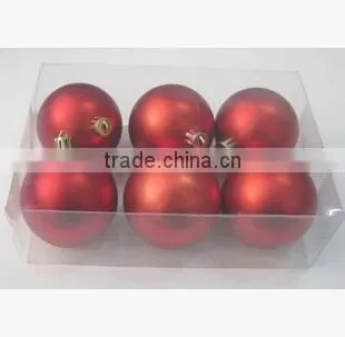 Wholesale Glossy Christmas Tree Ornaments /Red Snow Man Ornaments photo-3