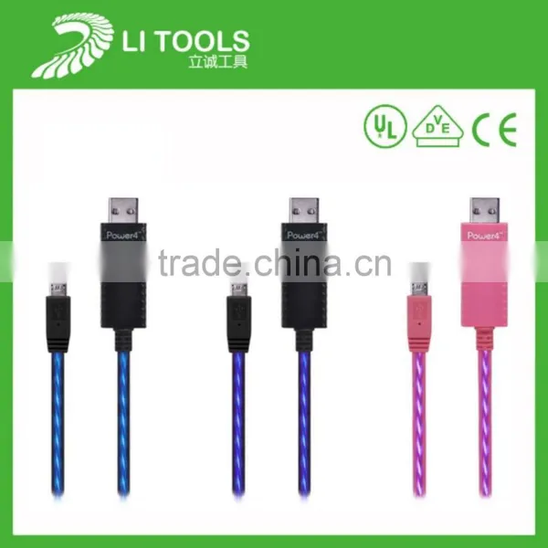 High Quality Short Line 3.0usb Cable Flashing Cable Charging Line photo-2