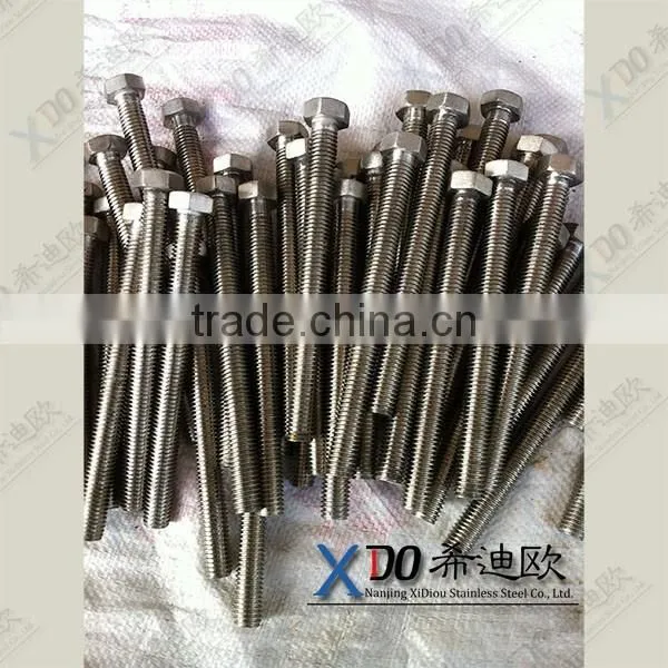 Alloy20 Hex Head Bolt Cap Screw Threaded Fasteners photo-3