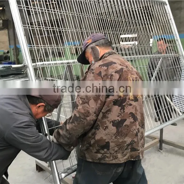 Construction Site Standard Hot Dipped Galvanized Welded Panel Removable Temporary Fence photo-6