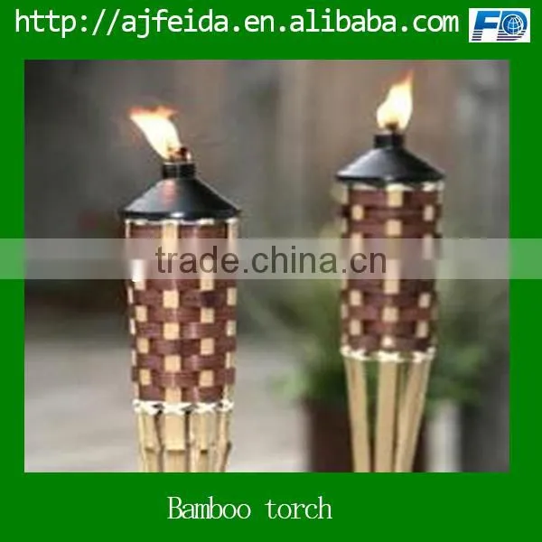 Garden Bamboo Torch/bamboo Tiki Torch/garden Torch