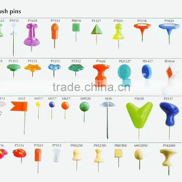 colorful push pin