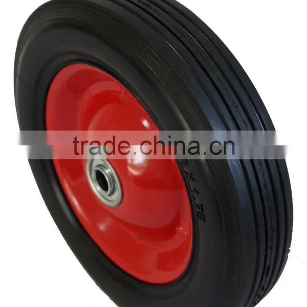 China Solid Rubber Tyre Wheel Tire/solid Tire/wheel Rim/wheel Barrow Tyre/yard Cart Tire photo-6