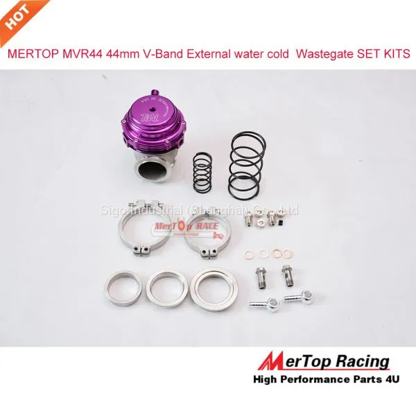 Mertop 3mm Schedule 40 Manifold for M30 T4/T3 Turbo E30/E32/E34/E28/E24/E23/E9+MVR44 44mm V-Band Water Cold Wastegate photo-2