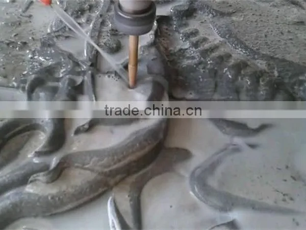 Two Header Stone Engraving Machine CNC Stone Machine With DSP Control System photo-2