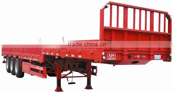 Jining Sitong Sino Truck Side Wall Semi Trailer With Low Steeplechase for Sale photo-4