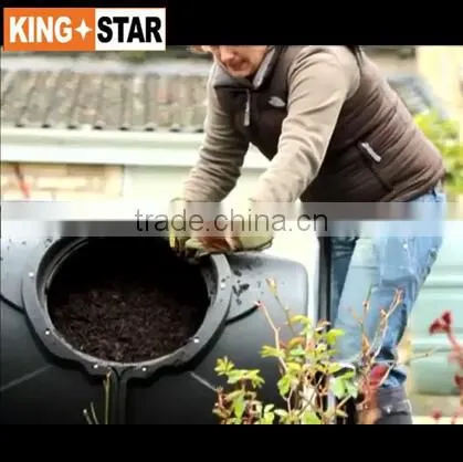 190L New Plastic Outdoor Tumbler Compost photo-6