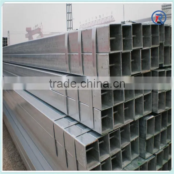 Zinc Coated Square Pipe/Q195-Q345 Black Square and Rectangle Steel Pipe/tubes photo-6