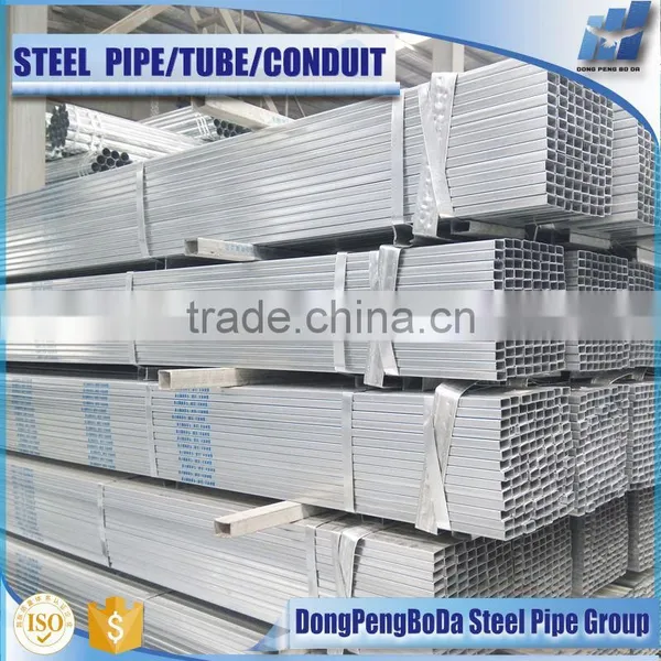 40*20*1.2 Pre Galvanized Steel Pipe photo-2