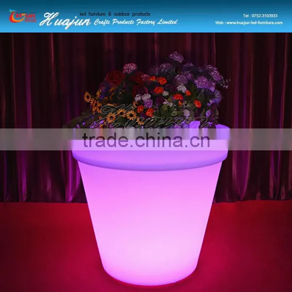 Remote Control Led Battery Pot Light,led Lighted Planter Pots photo-2