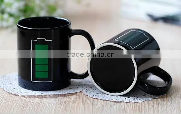 Haonai New Style Hot Sale High Quality Color Change Ceramic Mug photo-4