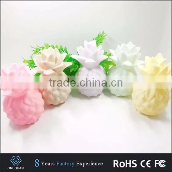 PVC Toy Night Light for Kids Room Pineapple Led Lamp photo-4