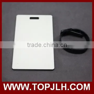 Blank MDF Luggage Tag,sublimation Baggage Tag With Belt photo-5