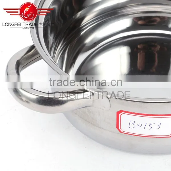 Hot Selling 4PCS Stainless Steel Stock Pot Set Cooking Pot Cookware Set photo-6