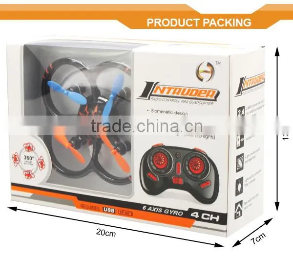 Nihui U207 Mini Pocket Drone 3D Flip UFO With LED Light Remote Control Toy Kid Children's Gift photo-3