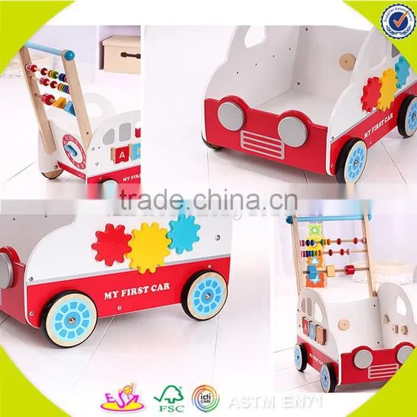 Wholesale Lovely Wooden Walker for Children Popular Wooden Walker for Children W16E037 photo-3