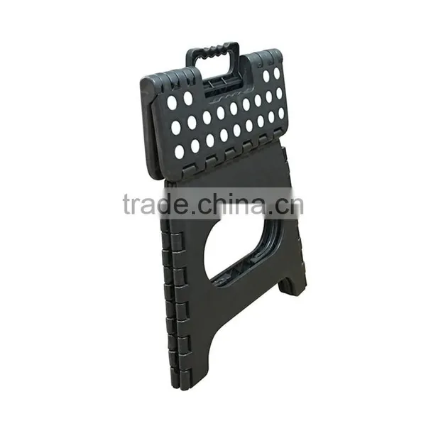 Black Plastic Folding Step Stool for Kids photo-3