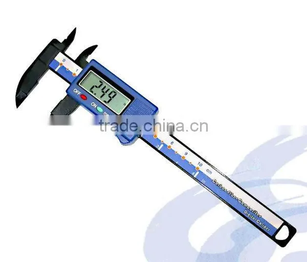 4"/100mm Carbon Fiber Mitutoyo Type Digital Vernier Caliper for Measuring Tool photo-2