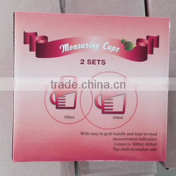 MJ-0360 300ML And 600ML Graduated Plastic Measuring Cup photo-4