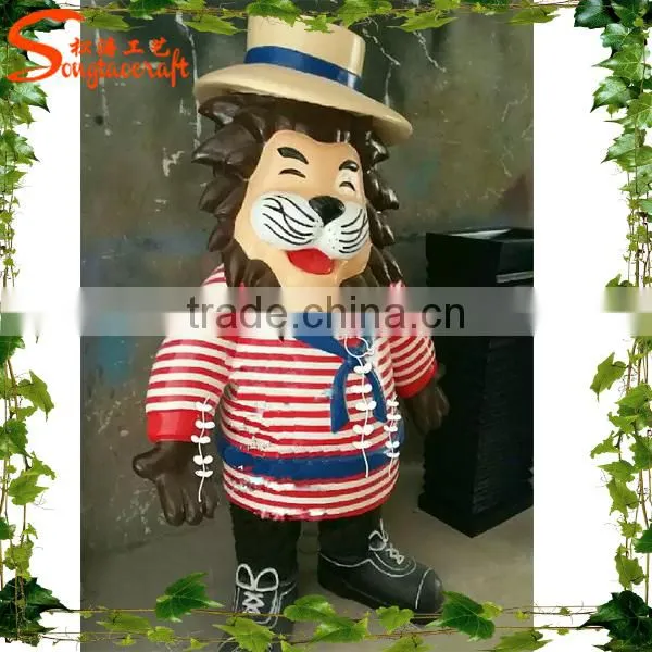 Artificial Carved Small Horse Animal Marble Statues Child Park Decoration photo-2