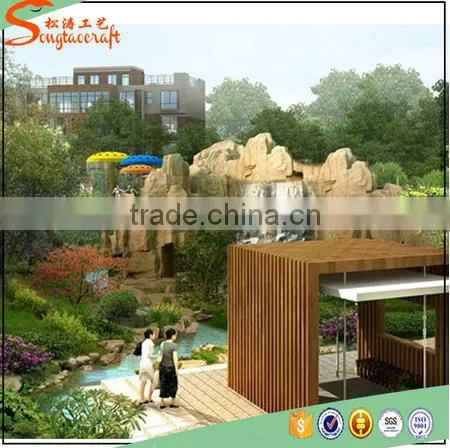 Latest Design Artificial Leroy Merlin Decorative Garden Stones Fountain for Sale photo-3