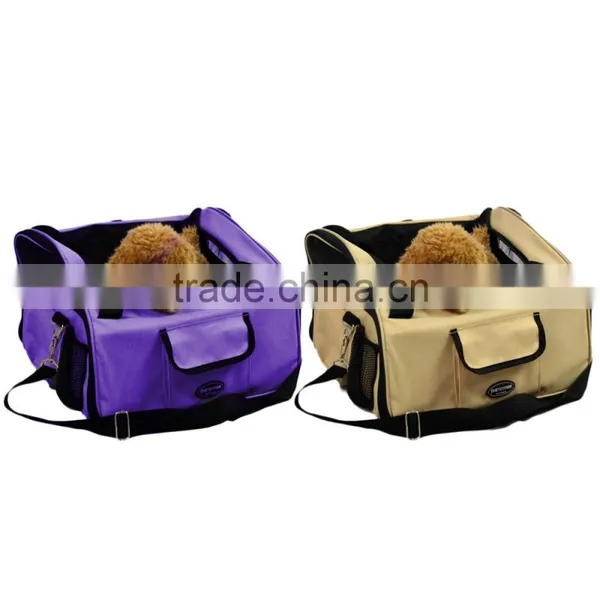 Pet Gog Puppy Car Seat Travel Bag Portable Carrier Crate Safe Cage House photo-2