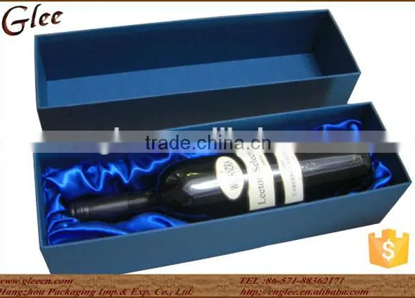 Cheap Cardboard Single Bottle Wine Box in High Quality photo-2
