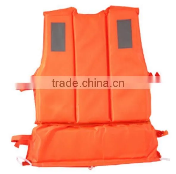Oem Orange Cheap Nylon and Foam Life Jacket