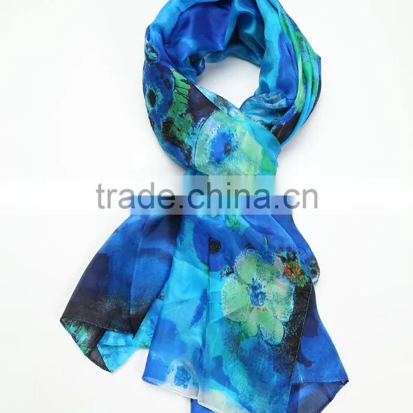 2016 Fashionable Lady Pashmina Scarf Print Polyester Scarves Wholesale photo-5