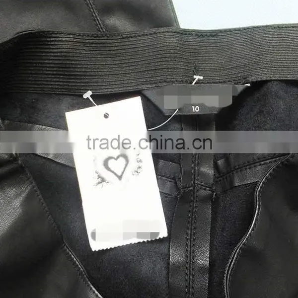 Readymade Woman Thick PU Thermal Pants photo-5