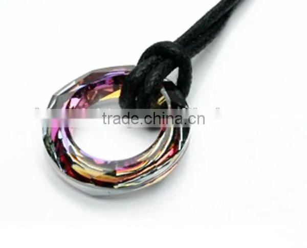 Sparkling Crystal Fishing Wire Necklace Simple Wire Necklace With cz Crystal Sotne High End Crystal Necklace Elegent Jewelry photo-2