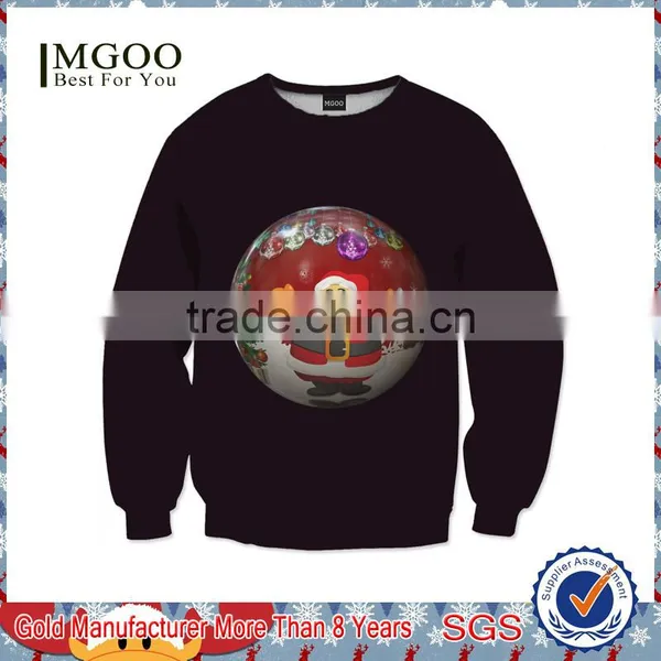 MGOO OEM Privated Label Custom Crewneck Sweatshirt Wholesale Christmas Pullover Sweatshirts Fleece Sweatshirt For Winter photo-3
