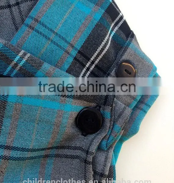Smart Baby Boy Wear Winter Warmly Cotton Gingham Kids Scarf