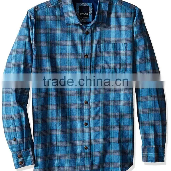Cheap Wholesale no Brand Mens Custom Flannel Shirt photo-5