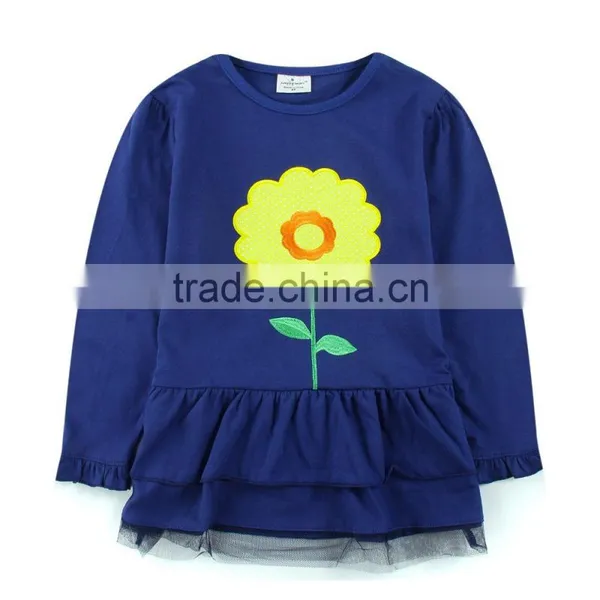 New Design Children Wear Girls Clothes Spring Kids Clothing Sets T-shirt+pants Suit Casual Children Clothing Set photo-2