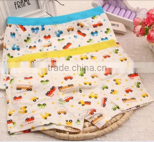 High Quality Cute Cartoon Car Printed Cotton Baby Underwear,boxer Shorts Boy Underwear photo-2