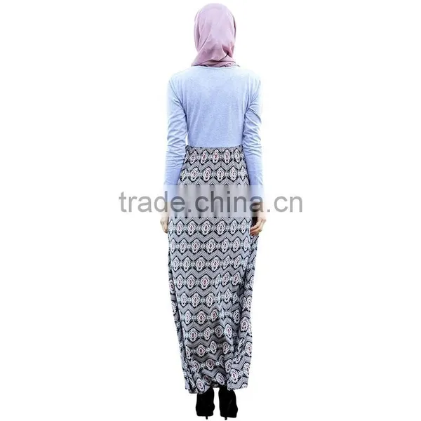 Modest Muslim Islamic Clothing Long Sleeve Hijab Dresses for Women photo-4