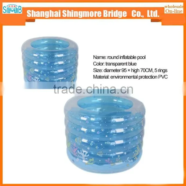 2017 Chinese Supplier Cheap Sales Good Quality PVC Round Bathtub Inflatable for Child photo-5