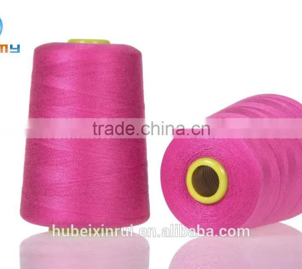 Hubei Polyester Yarn Hanchuan Sewing Thread 40/2 50g Net Weight Cone 10g-40g photo-3