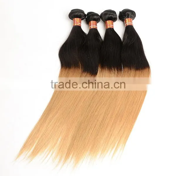 1B/27 Malaysian Human Hair Weaves Straight Wholesale Ombre Malaysian Hair Bundles Extension photo-5
