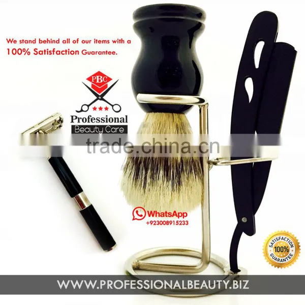 Luxury Shavng Set /shaving Set for Men / Super Badger Shaving Brush Set With Metal Bowl photo-2