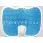 55Kg / m3 Memory Foam Stadium Seat Cushion , Gel Coccyx Seat Cushion