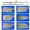 Fiberglass Blade Sculling Oars
