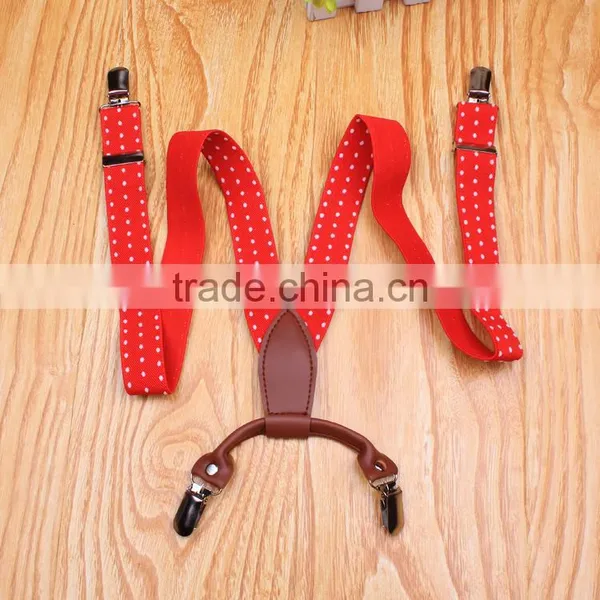 Suspenders Kid's Clip-on X Back Steampunk Costume Tux Dance Prom Cosplay photo-2