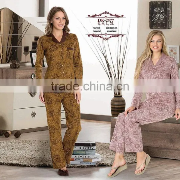 Beautiful Ladies 100 Cotton Sleepwear for Winter
