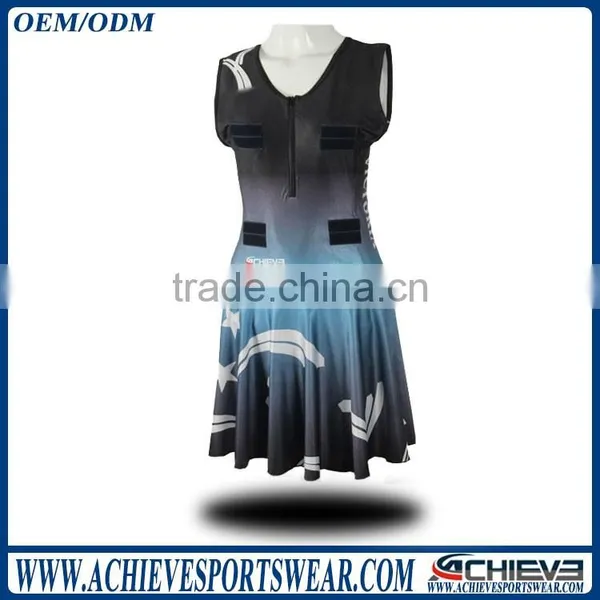Customized Cheerleading Crop Tops, Netball Dresses, Table Tennis Jersey photo-5
