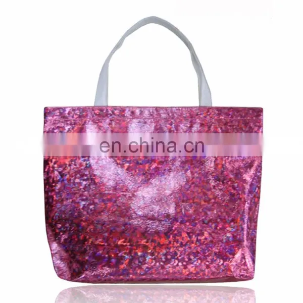 Pink Light Women Non Woven Travel Bag photo-3