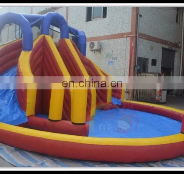 Manafacture Price Inflatable Water Slide With Pool Air Toy Inflatable Pool With Slide for Sale photo-4